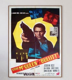 1968 Bullitt 'Italian' Original Vintage Poster