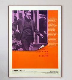 1968 Bullitt Original Vintage Poster