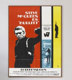 1968 Bullitt 'Spanish' Original Vintage Poster