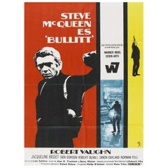 1968 Bullitt 'Spanish' Original Vintage Poster