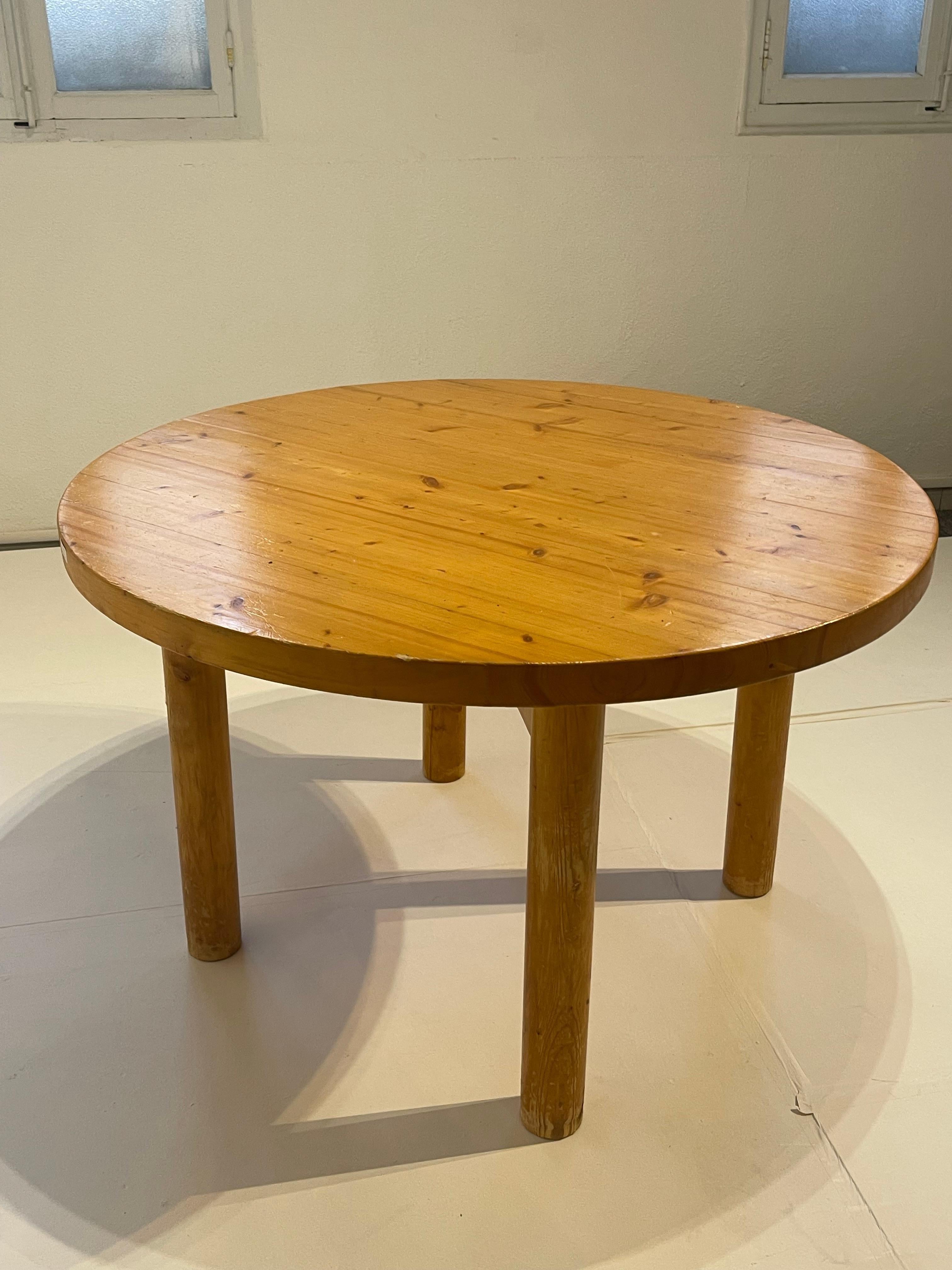 1968, Charlotte Perriand Table In Good Condition In Perpignan, FR