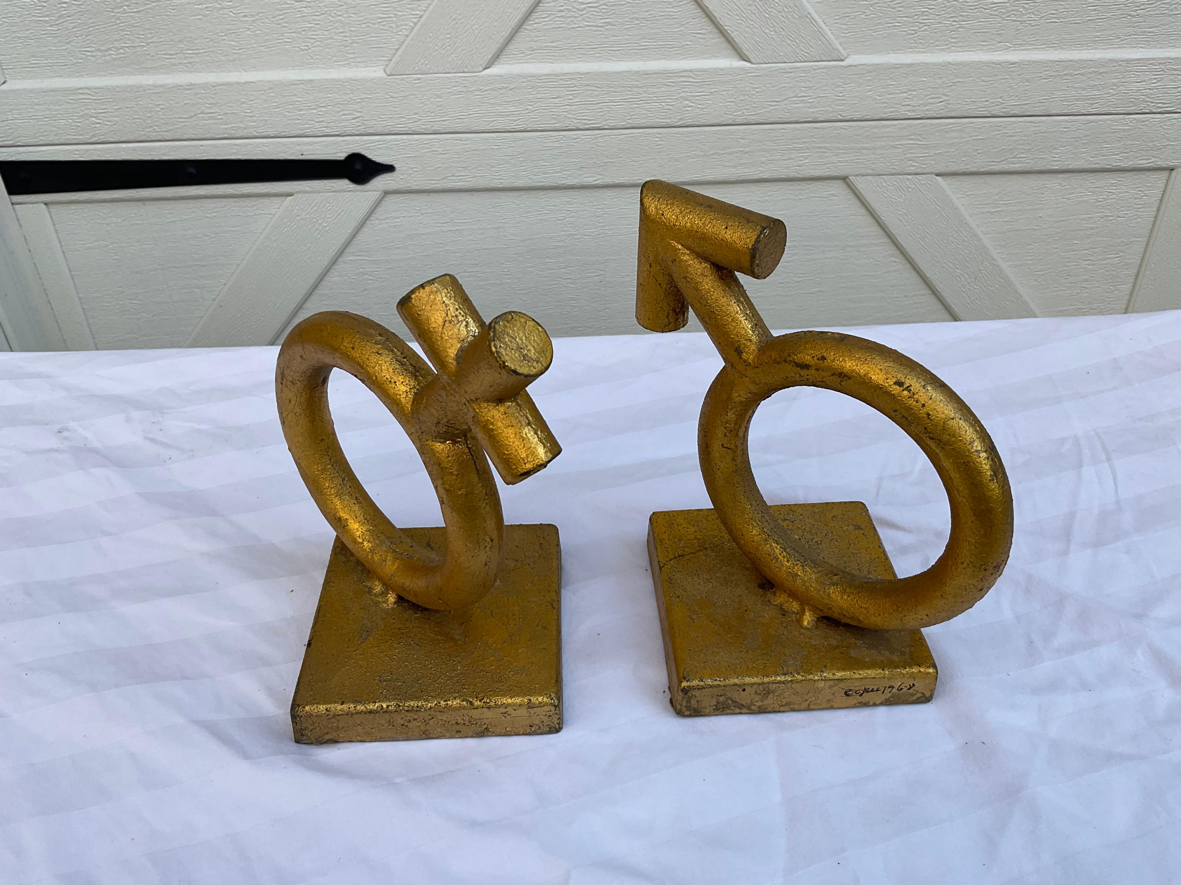 1968 Curtis Jere Male and Female Bookends, a Pair For Sale 3