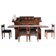 Vintage 1968 Dining Set with Sideboard by S. Coppola for Bernini - Iconic Mid-Century It