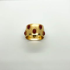 1968 Dior Gold-Plated Cuff Bracelet Embellished with Faux Amber Beads