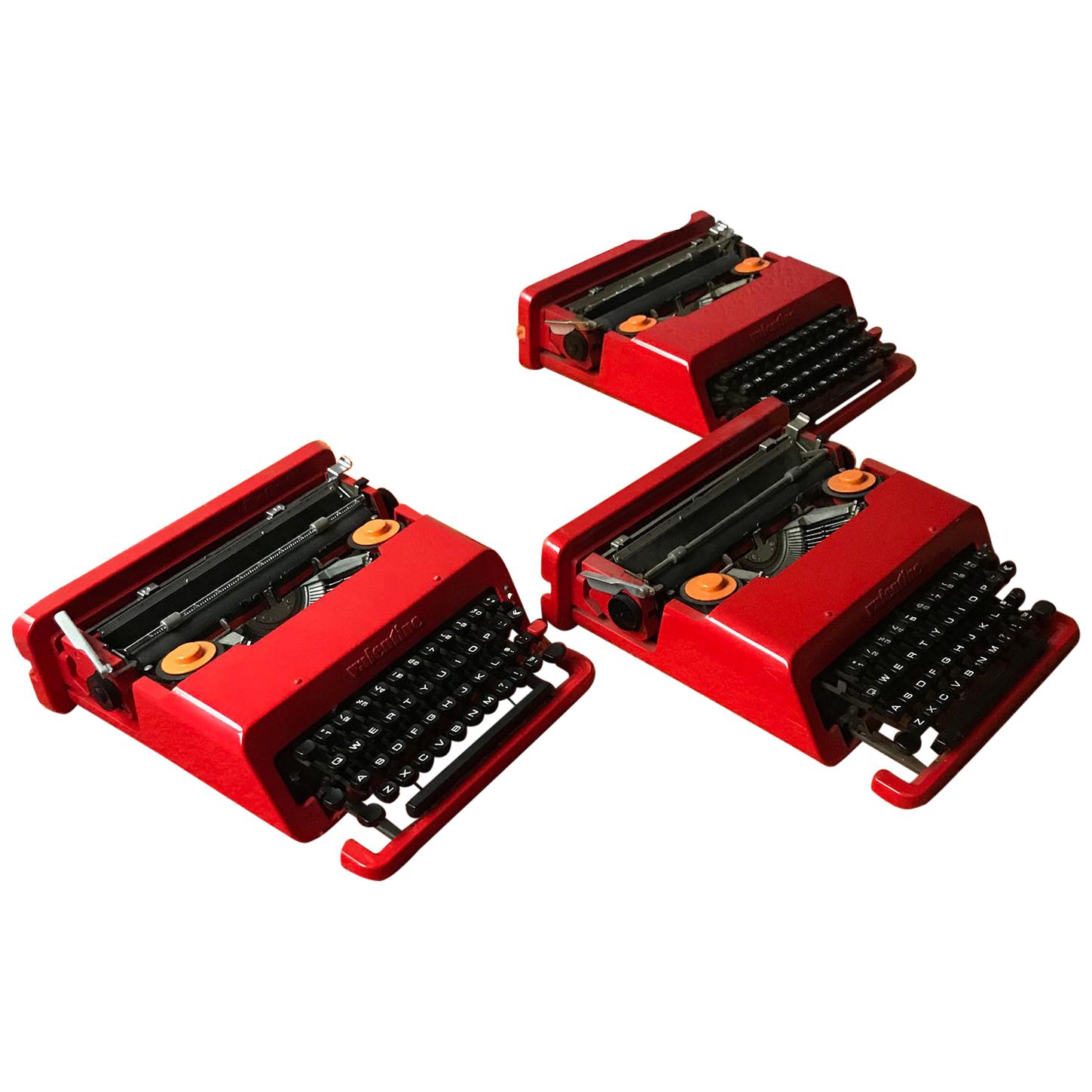 1968, Ettore Sottsas & Perry King for Olivetti, Italy, Red Valentine Typewriter