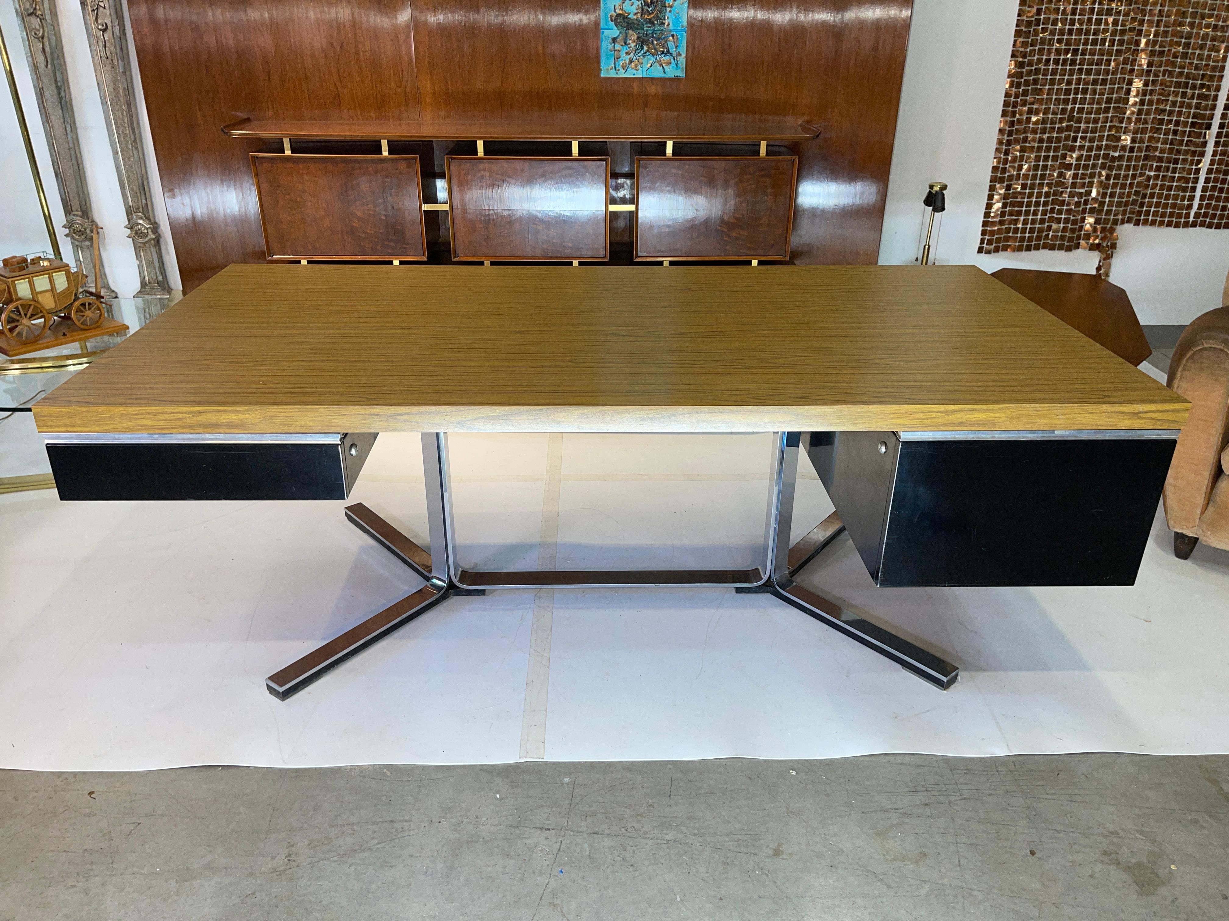 American 1968 Executive Desk For Sale