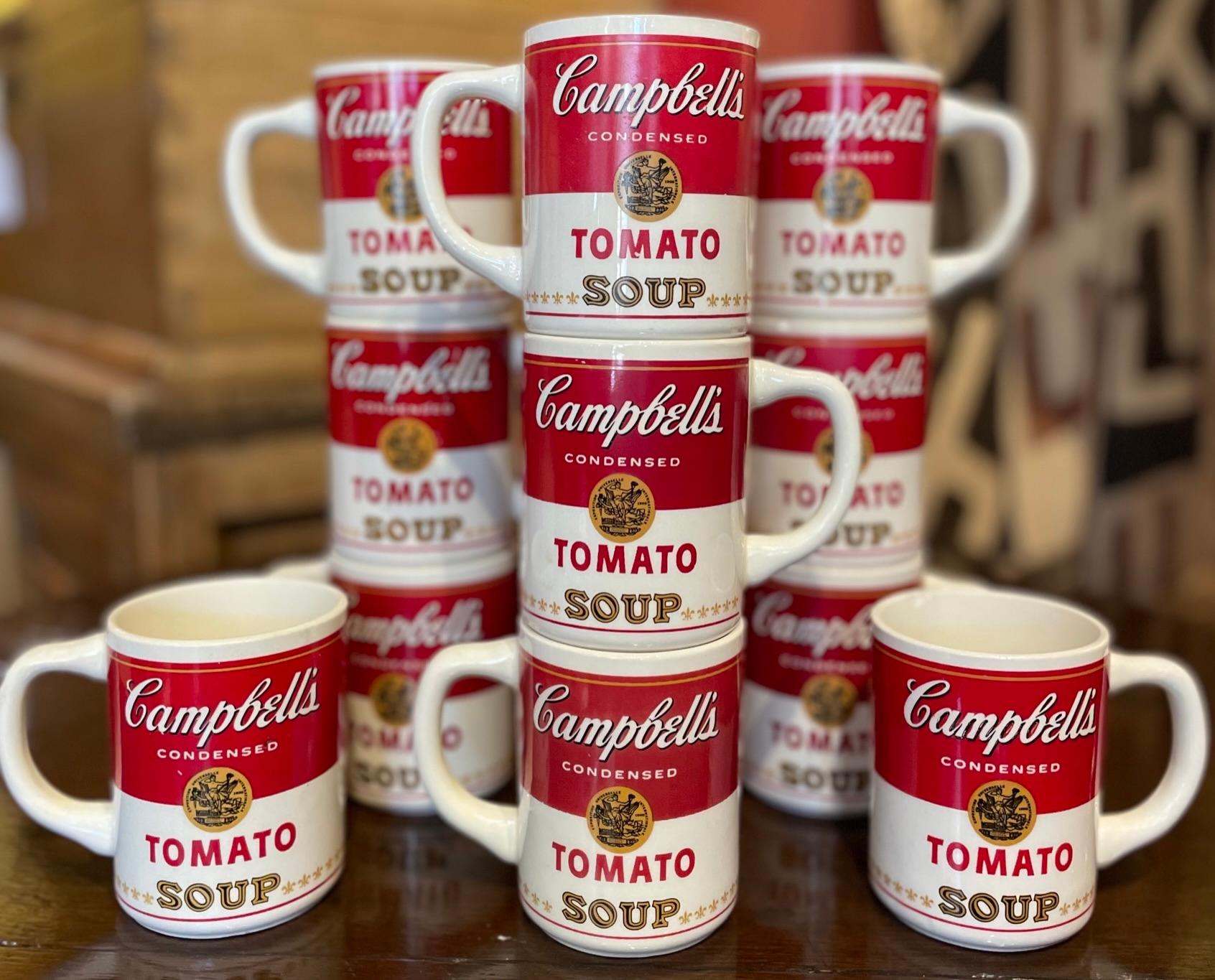 1968 Erstausgabe Campbell's Soup Mugs – 11er-Set Suppenbecher (amerikanisch) im Angebot