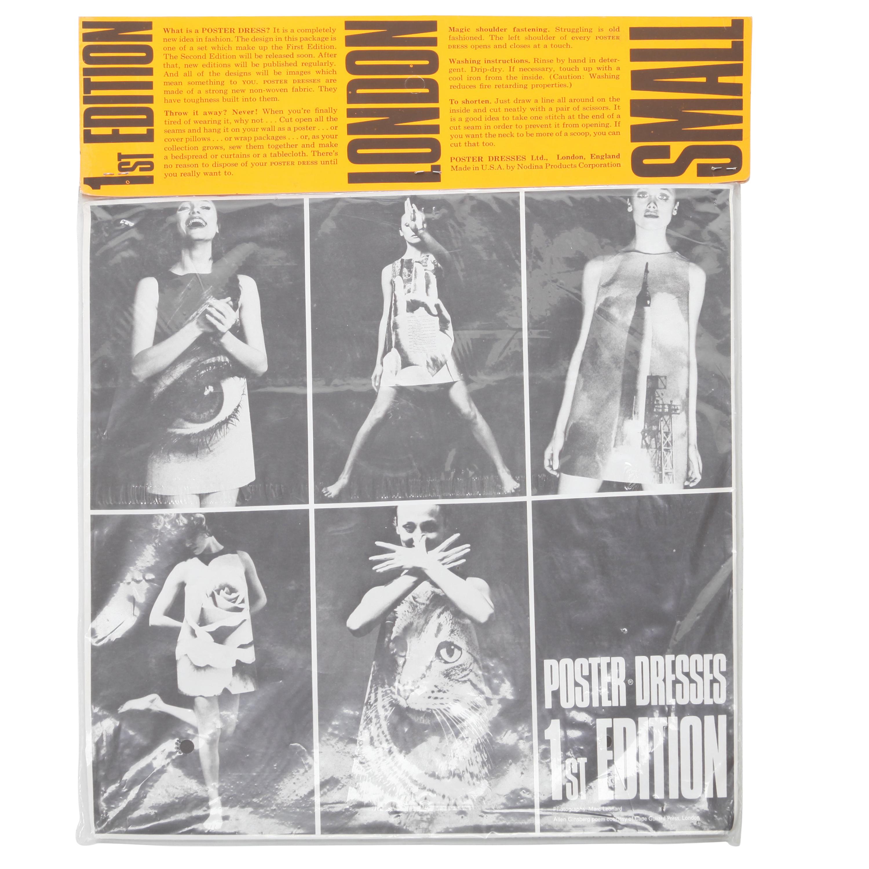 1968 Harry Gordon Poster Dress Original Packaging Museum