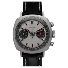 1968 Heuer For Benrus Camaro 73343T Chronograph Vintage Mens Racing Watch - SS