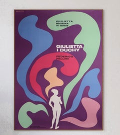 1968 Juliet of the Spirits (Polish) Original Vintage Poster