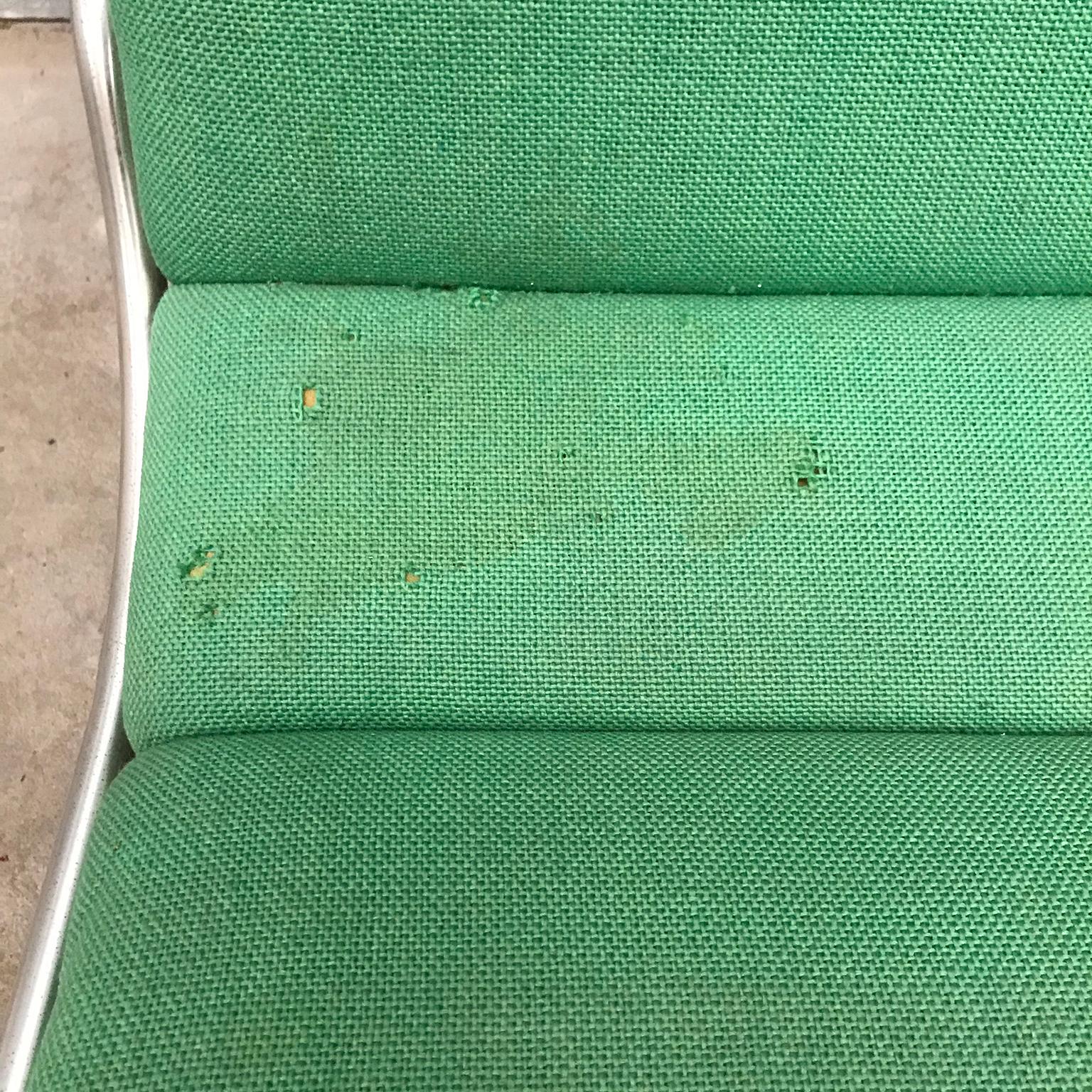 1968, Kho Liang Ie for Stabin Holland, Rare Apple Green Low Lounge Chair 10