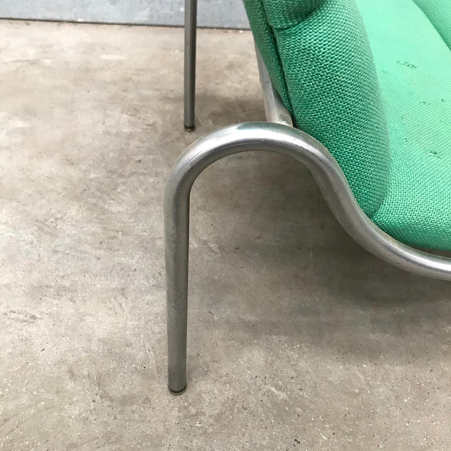 1968, Kho Liang Ie for Stabin Holland, Rare Apple Green Low Lounge Chair 13