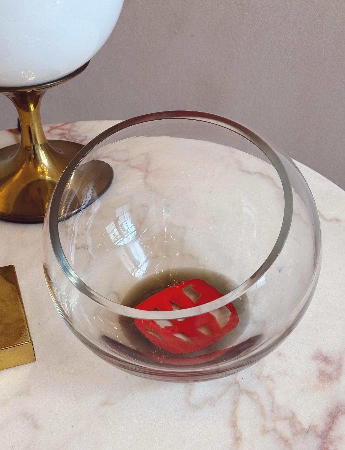 Glass 1968 Ludovico de Santillana Venini Signed Murrina Vase For Sale