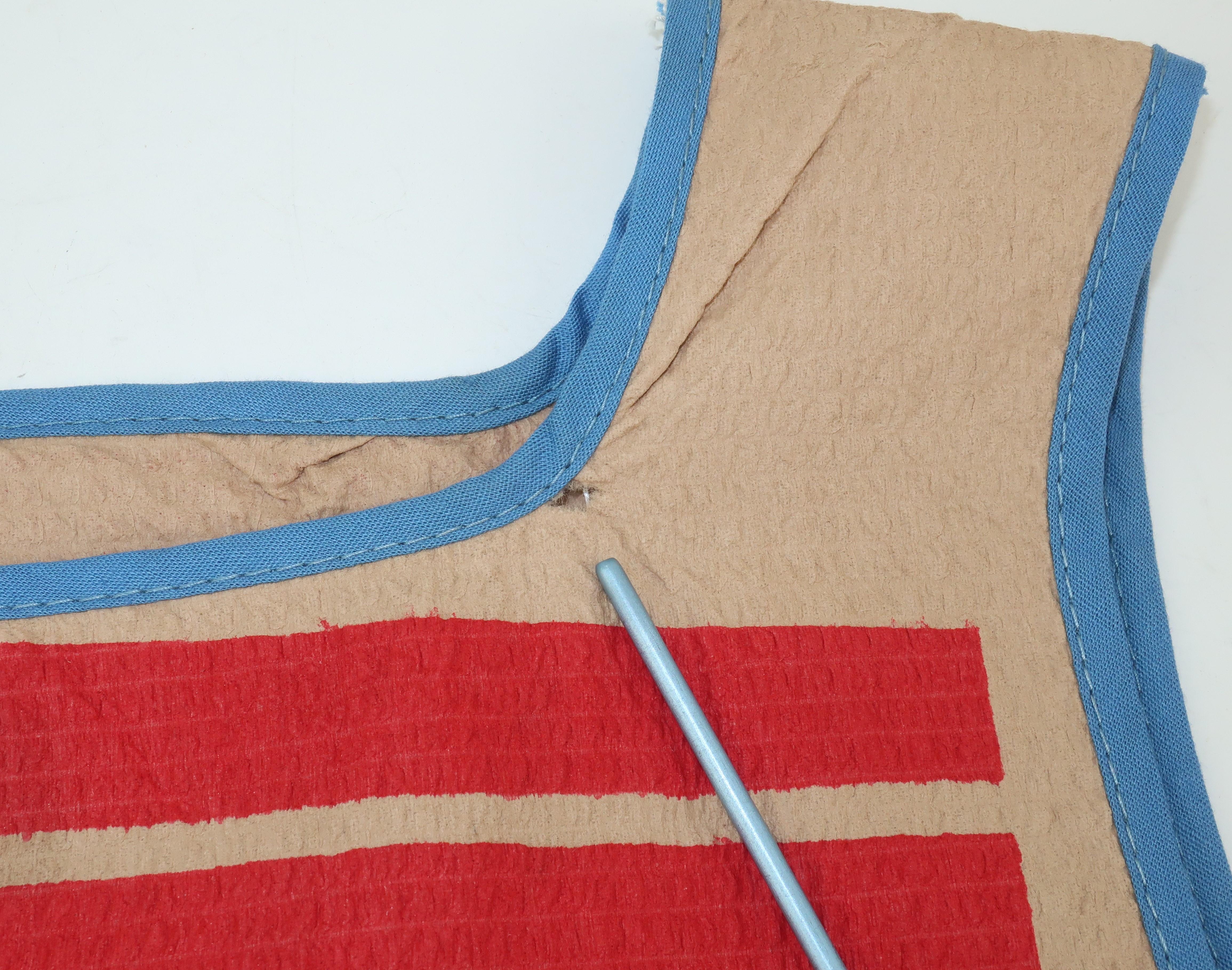 1968 Nixon Presidential Campaign Pop Art Paper Dress 5