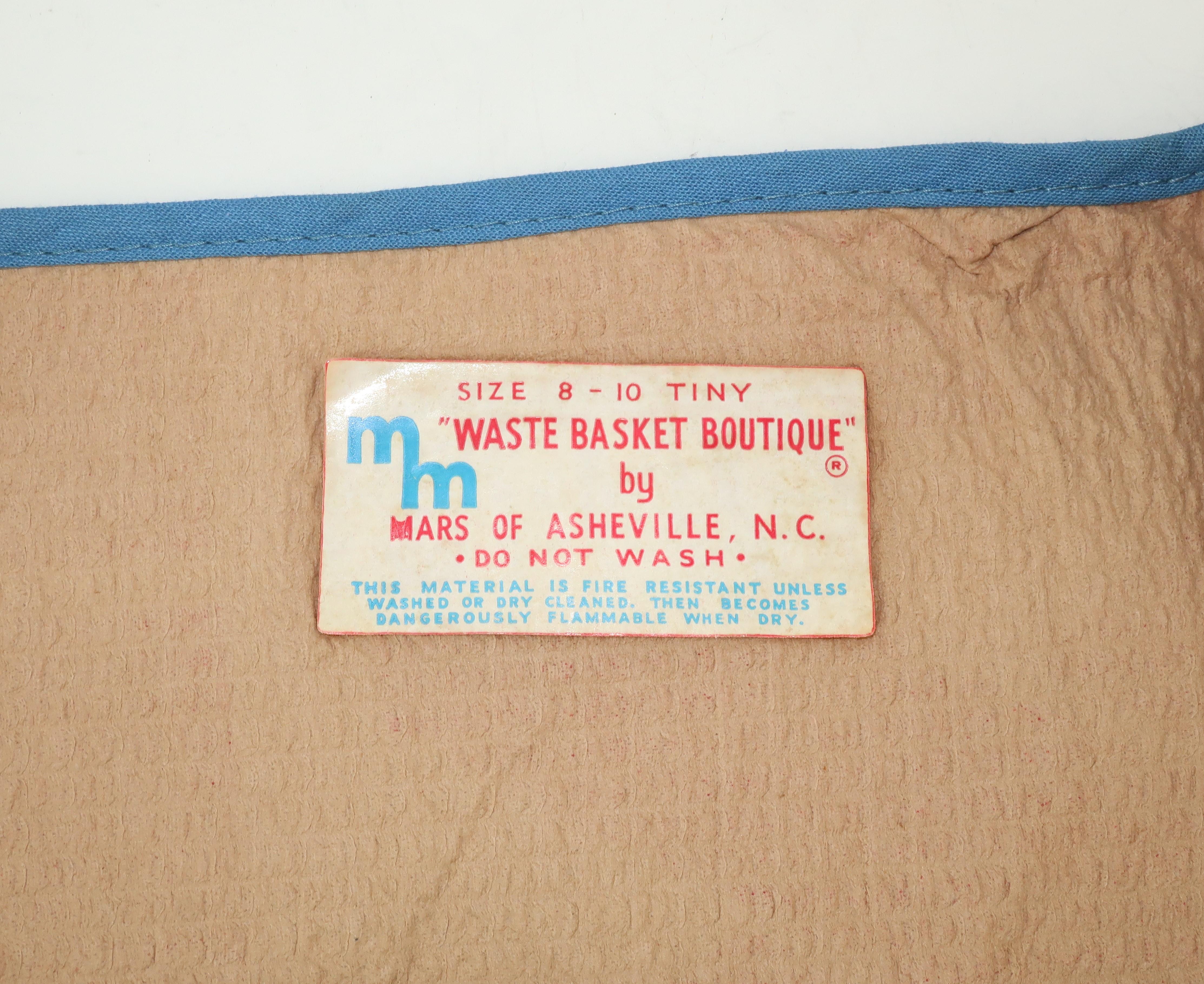 1968 Nixon Presidential Campaign Pop Art Paper Dress 1