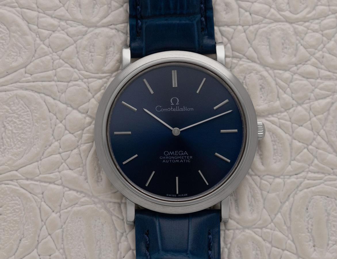 1968 Omega Constellation Herren Automatik Chronometer Uhr - Edelstahl im Angebot 7