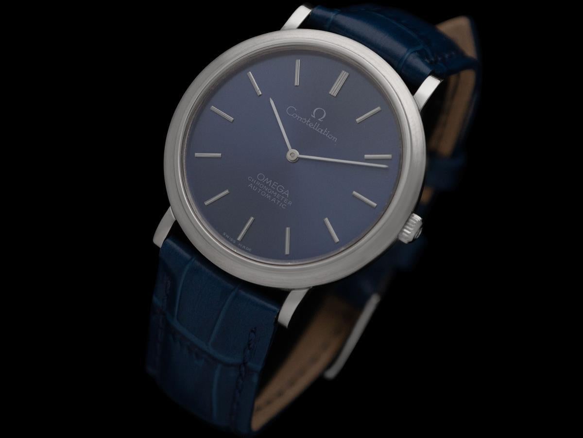 1968 Omega Constellation Herren Automatik Chronometer Uhr - Edelstahl im Zustand „Hervorragend“ im Angebot in Suwanee, GA