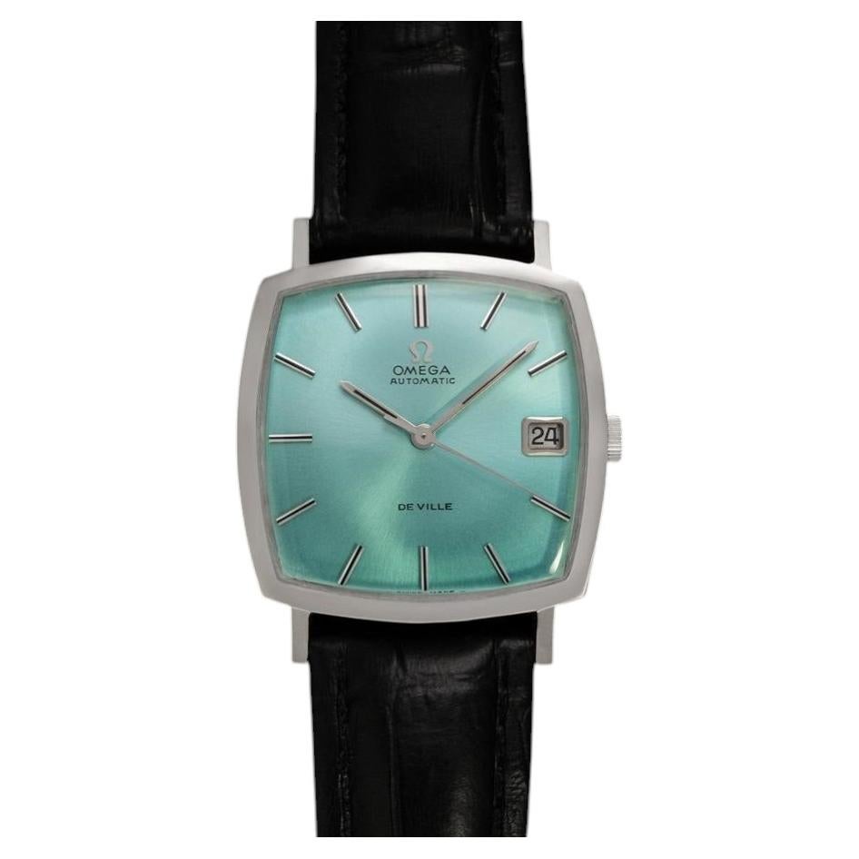1968 Omega De Ville Mens Automatic Retro "TV" Style Caliber 565 Watch - SS