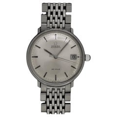 1968 Omega De Ville Vintage Mens Cal. 565 Automatic with Beads of Rice Bracelet