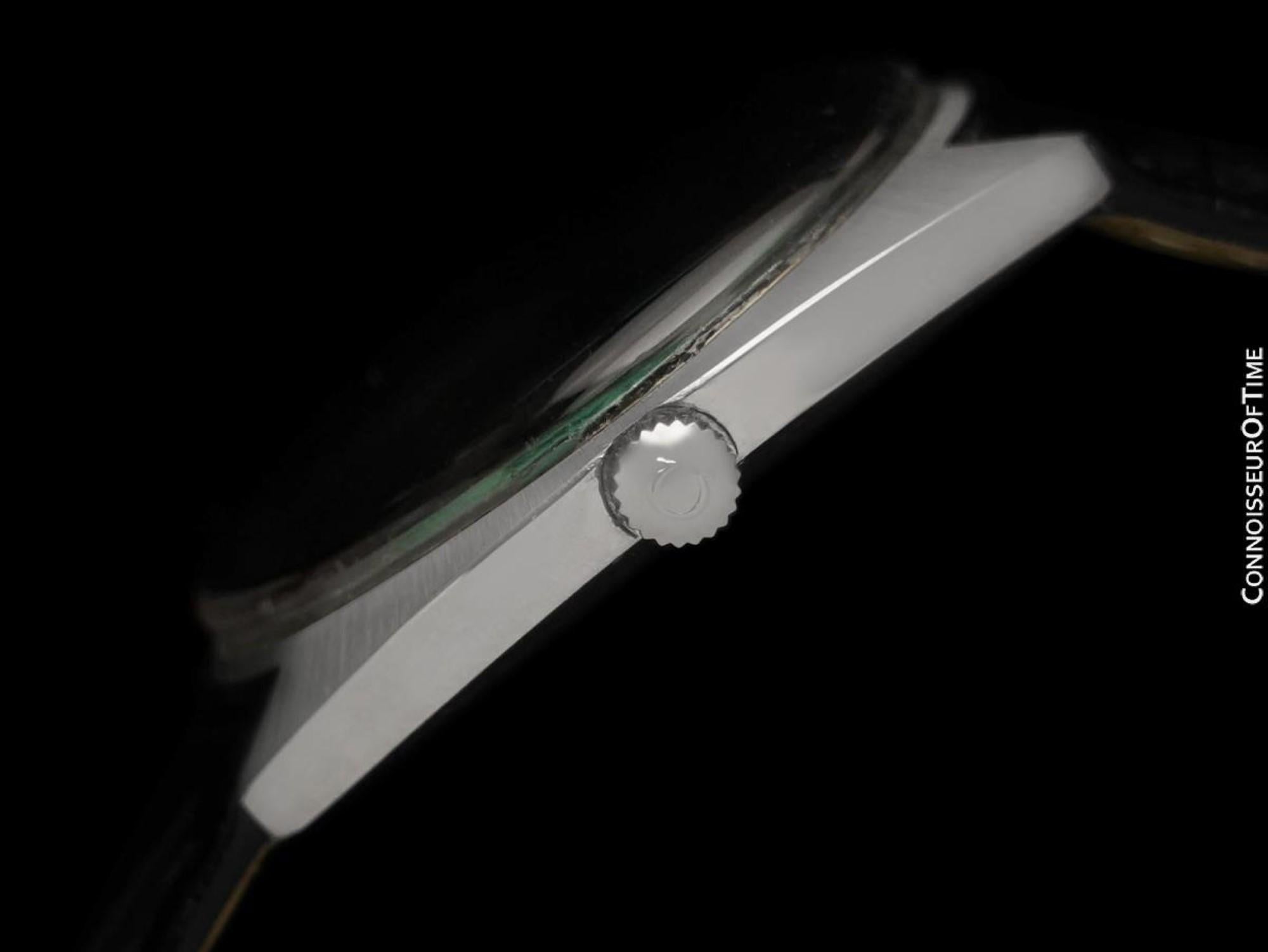 Omega Seamaster Cosmic Vintage Mens Retro Handwound Watch, en acier inoxydable, 1968 Pour hommes en vente