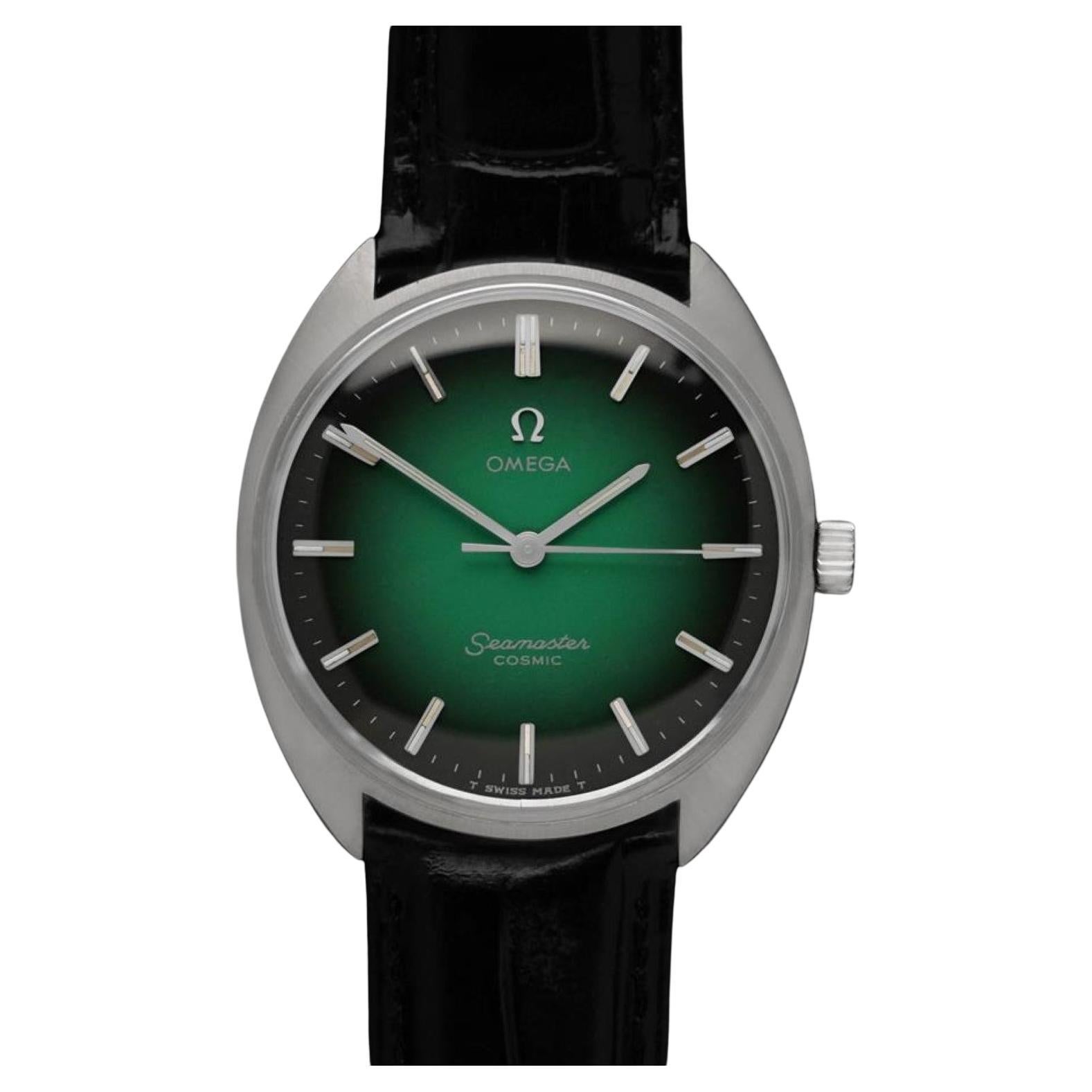 1968 Omega Seamaster Cosmic Vintage Mens Retro Handwound Watch - Stainless Steel
