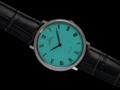 1968 Omega Vintage De Ville Mens Full Size Automatic Watch with Tiffany Blue Dia