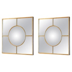 1968 Pair of Maison Roche Witch Mirrors