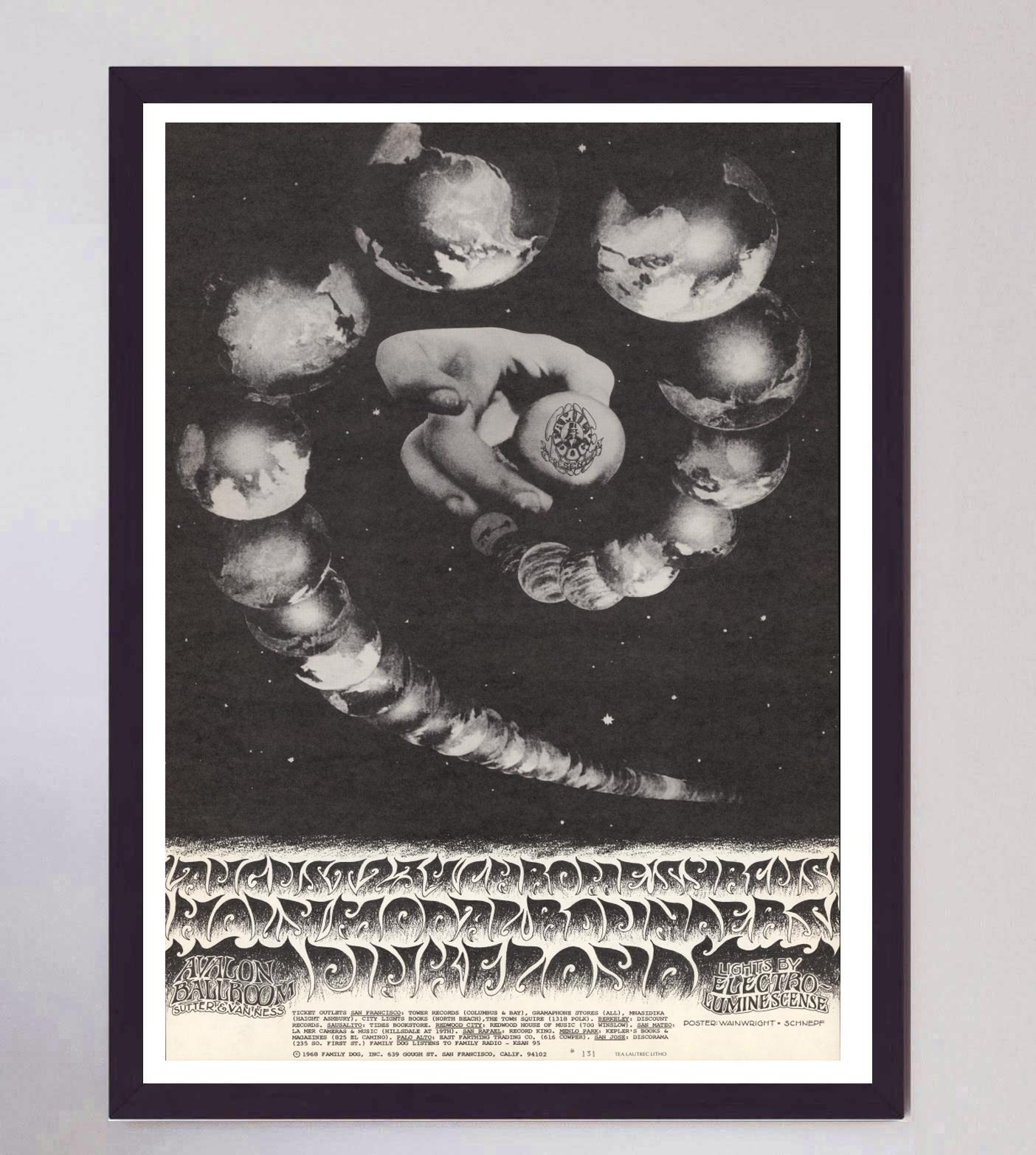 Milieu du XXe siècle Floyd rose - Ballroom d'Avalon - Affiche vintage d'origine, 1968 en vente