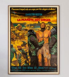 1968 Planet of the Apes (French) Original Vintage Poster