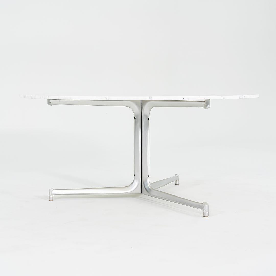 1968 Preben Fabricius e Jorgen Kastholm T150 Tavolo da pranzo con base in alluminio in vendita 4