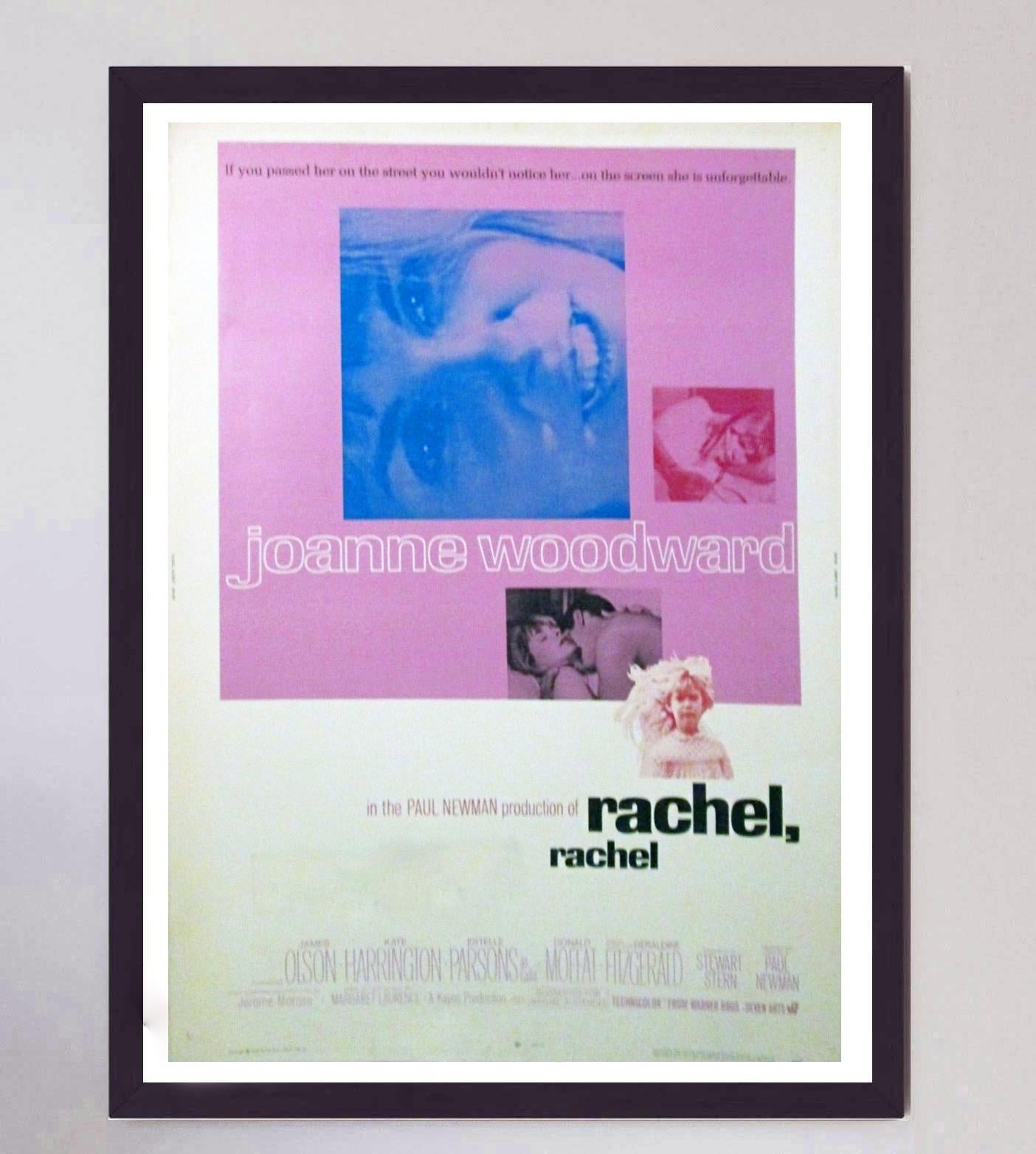 Mid-20th Century 1968 Rachel, Rachel Original Vintage Poster For Sale