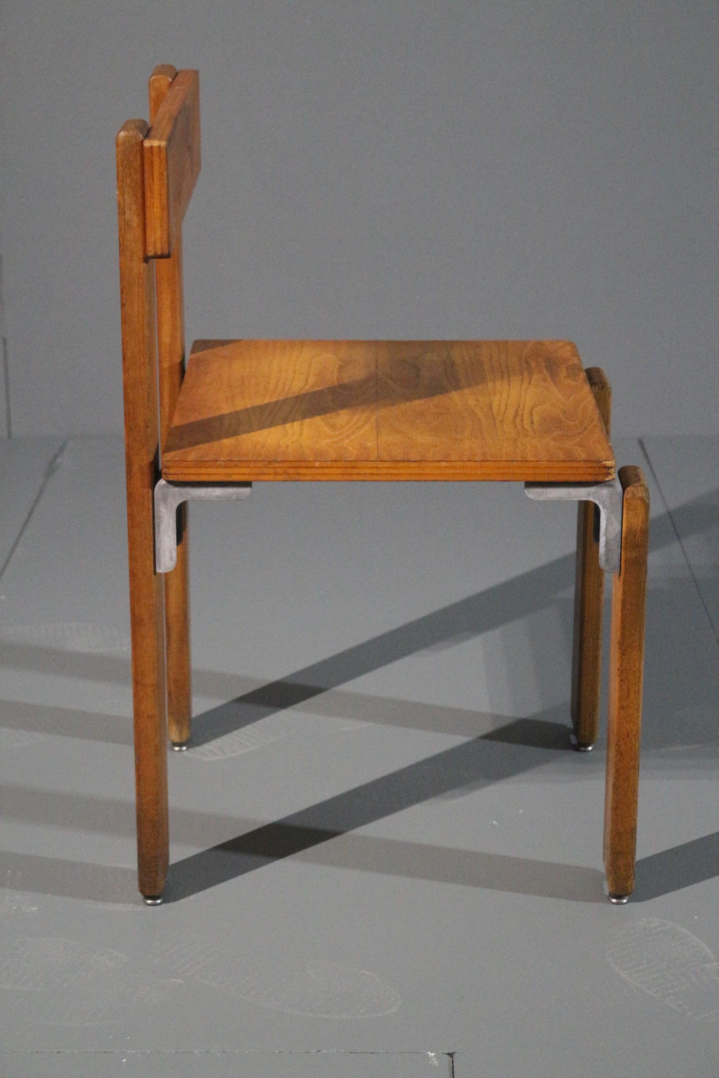 French 1968, Rare Chair by Georges Candilis