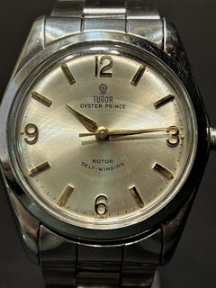 1968 Rolex Tudor Oyster Prince Stainless Watch