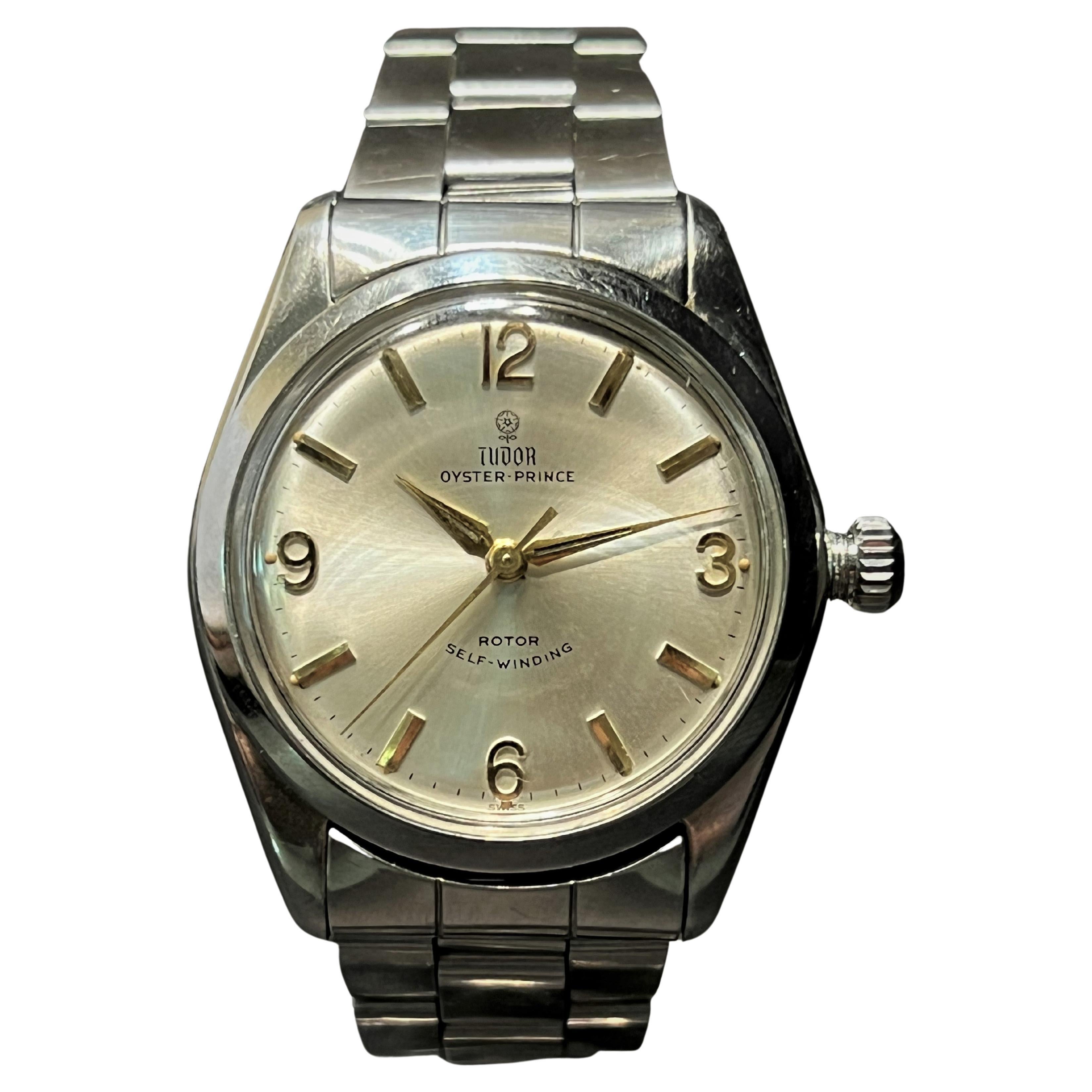 1968 Rolex Tudor Oyster Prince Stainless Watch For Sale