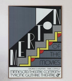 1968 Roy Lichtenstein - Merton of the Movies Poster originale d'epoca