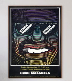 1968 Stevie Wonder - Lincoln Center Póster Vintage Original