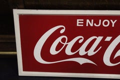 1968 Vintage Coca-Cola Soda Tin Sign