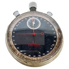 1968 Vintage Nonworking Pocket Omega Game Stopwatch Mexico Olympics