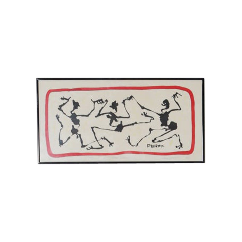 1968s Francisco Perez Sgn. Serigraph Three Dancers
