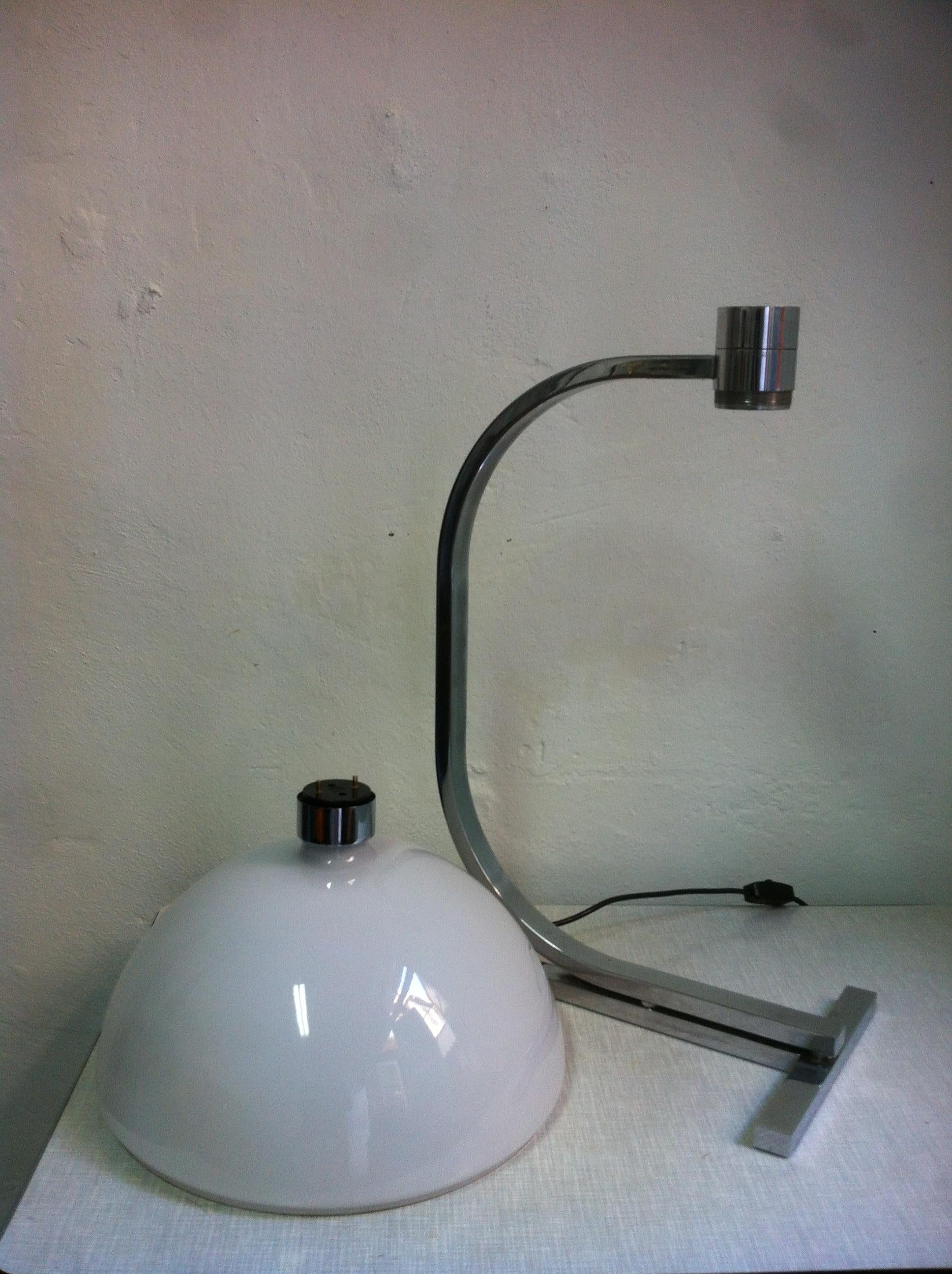 Midcentury AM/AS Table Lamp by Helg, Piva, and Albini for Sirrah Large, 1969 im Angebot 4