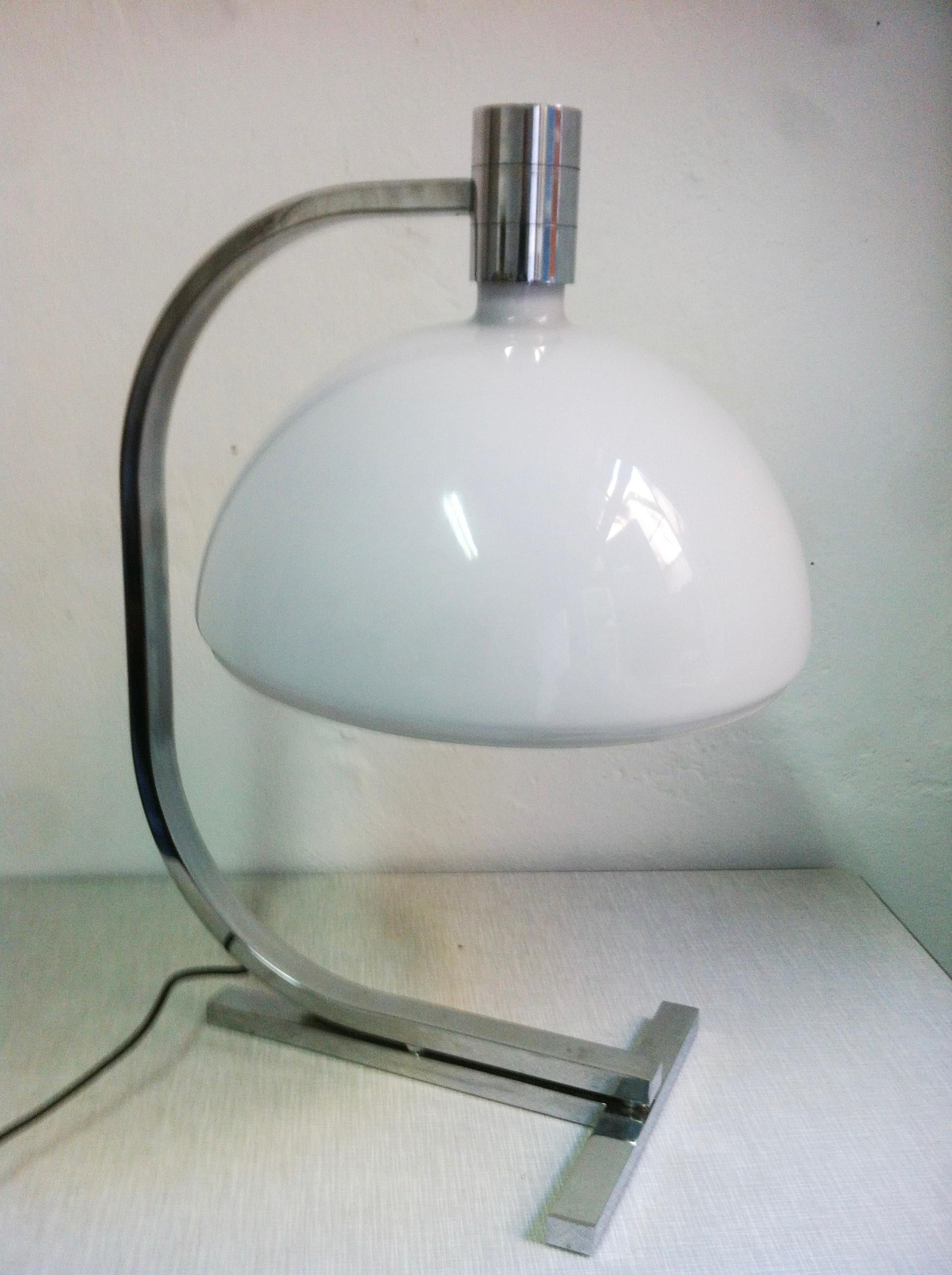 Italian Midcentury AM/AS Table Lamp by Helg, Piva, and Albini for Sirrah Large, 1969 For Sale