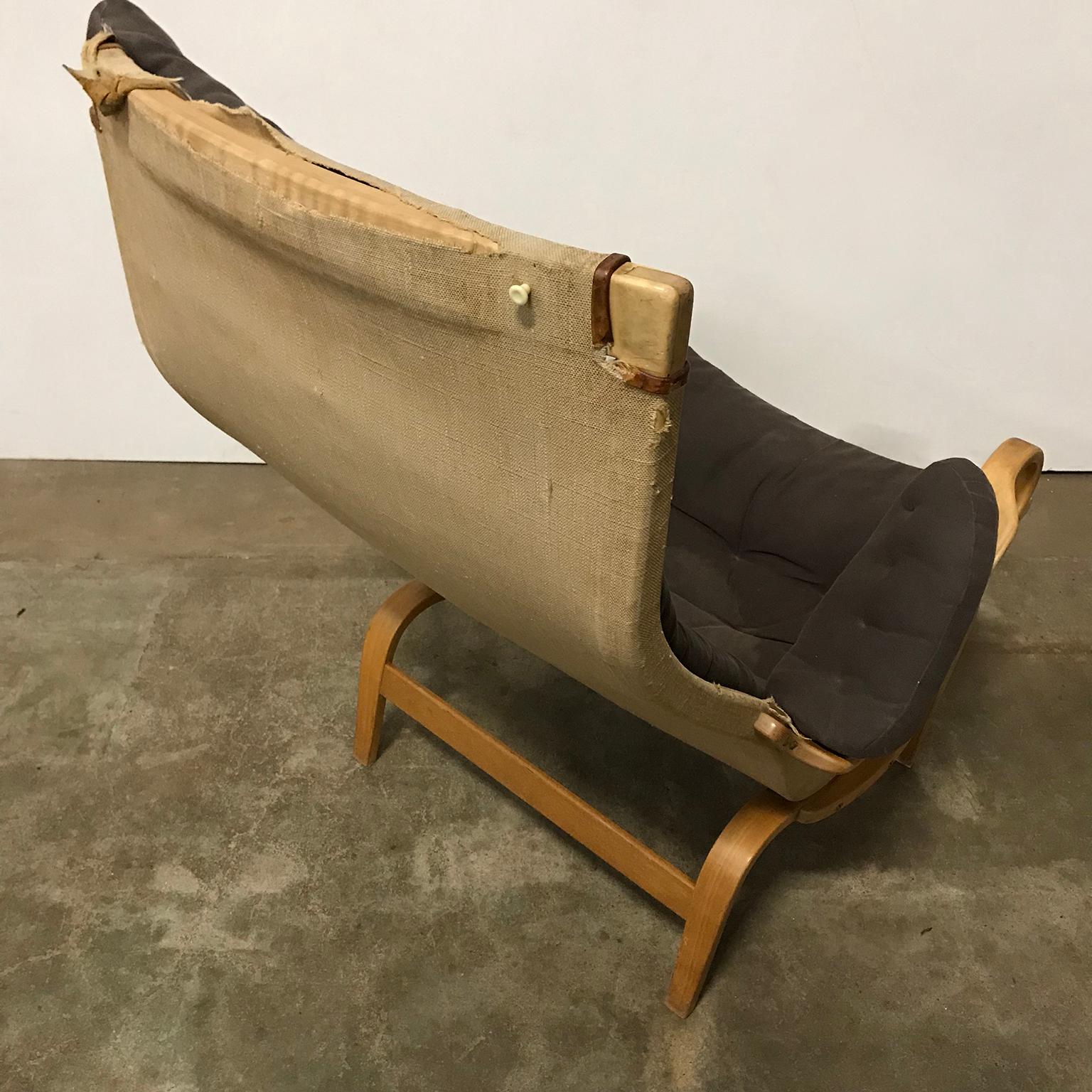 1969, Bruno Mathsson for Dux, Pernilla Lounge Chair For Sale 8
