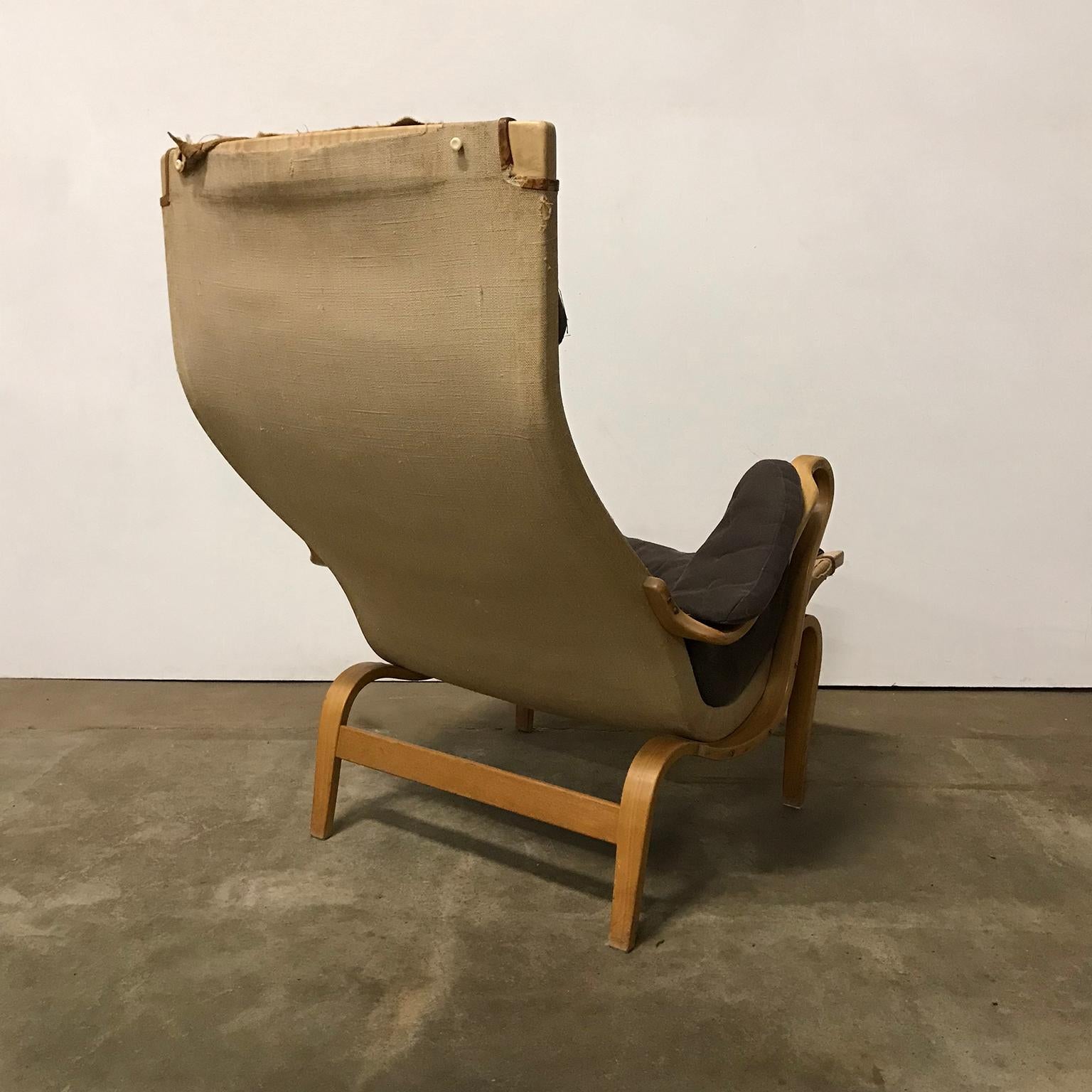 Danish 1969, Bruno Mathsson for Dux, Pernilla Lounge Chair For Sale
