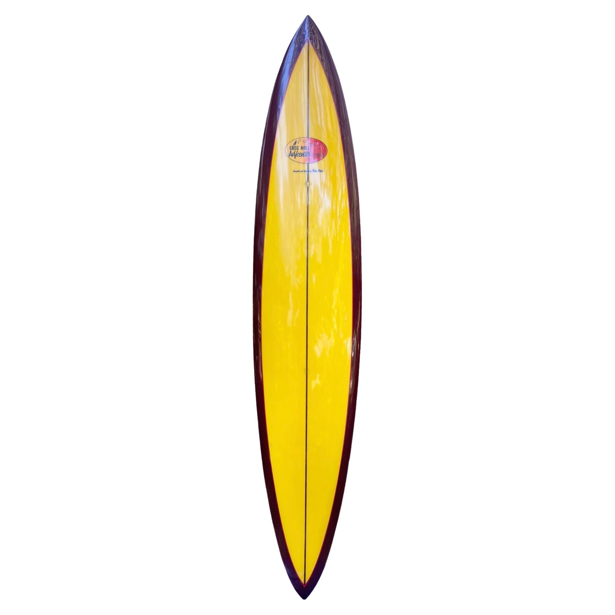 1969, Buffalo Keaulana personal surfboard by Ben Aipa Greg Noll SurfCenter 