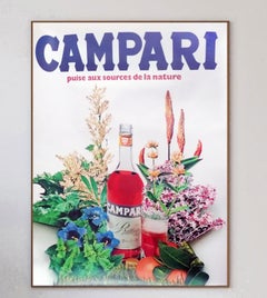 1969 Campari - Sources of Nature Poster originale d'epoca