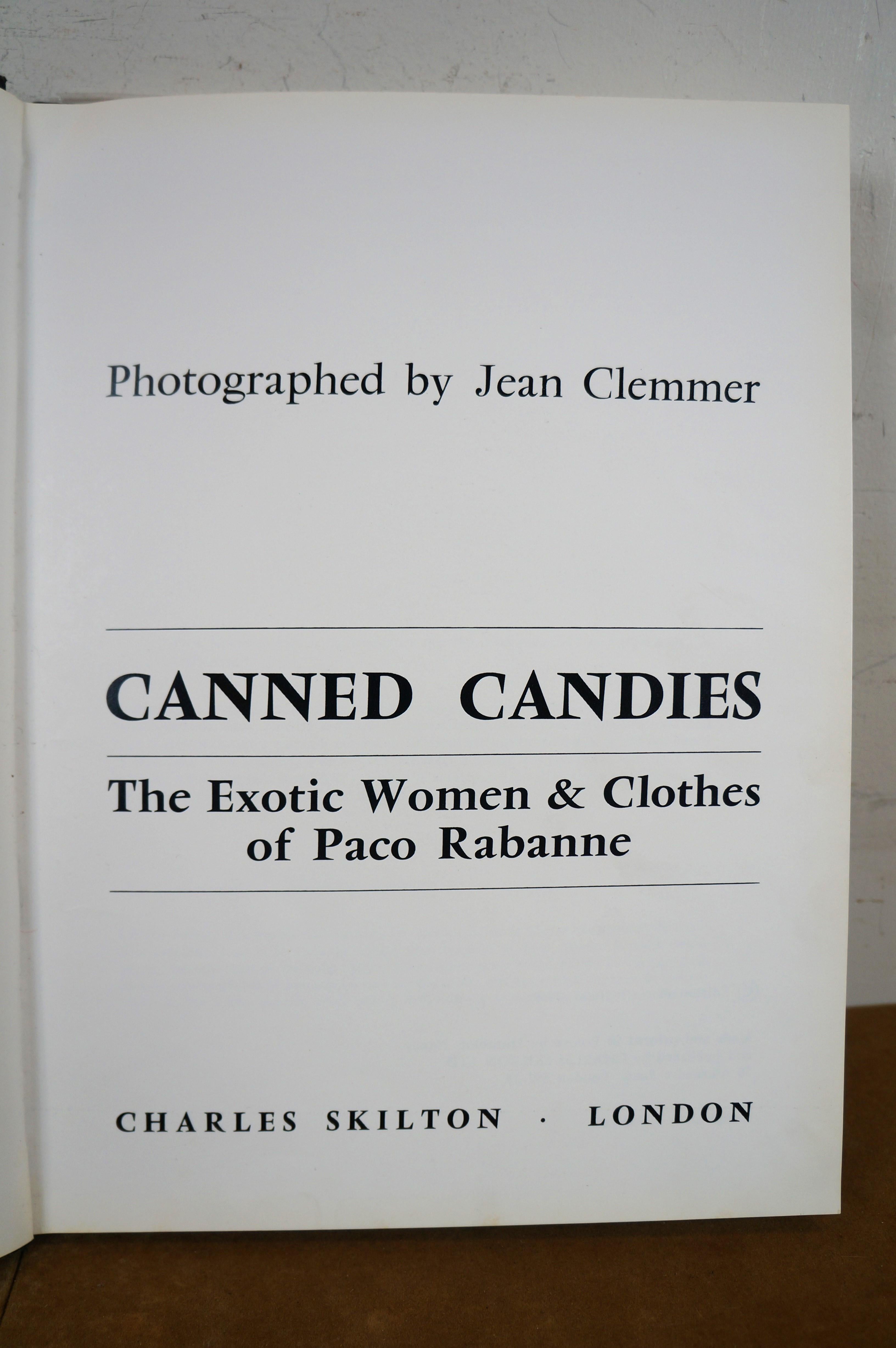 Canned Candies 1969 The Exotic Women & Clothes of Paco Rabanne Jean Clemmer Nude (Papier)