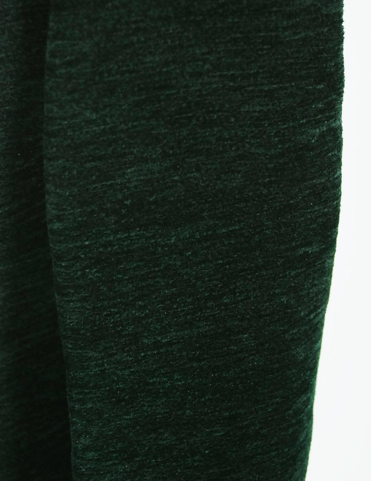 1969 Christian Dior Haute-Couture Dark Green Silk Corduroy Double-Breasted Coat  1