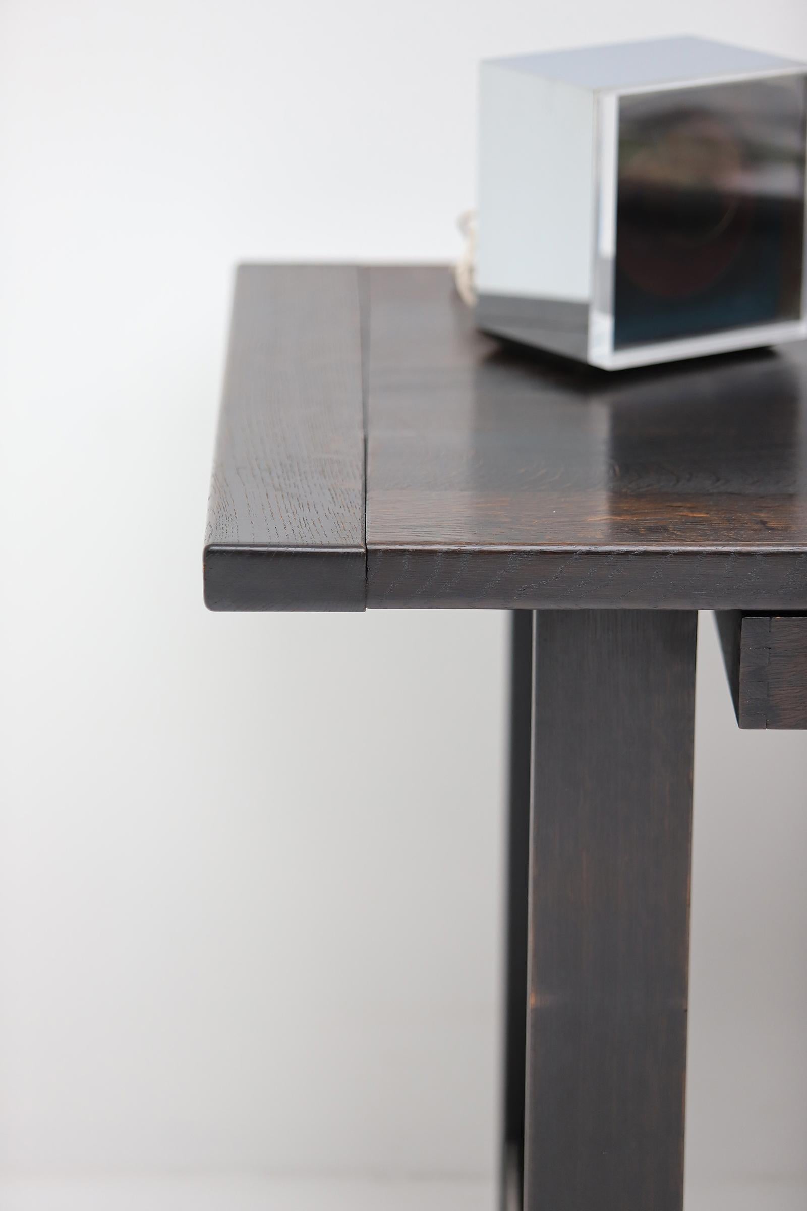 1969 Table de salle à manger / bureau conçu par J. Batenburg pour Mi Belgium, 1968 Bon état - En vente à Antwerpen, Antwerp