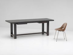 Table de salle à manger / bureau produit par Mi et conçu par J. Batenburg, 1969