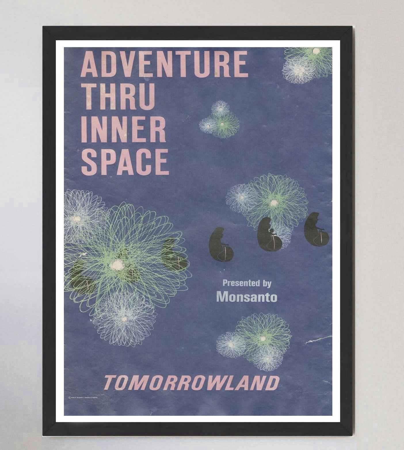 American 1969 Disneyland - Adventure Thru Inner Space Original Vintage Poster For Sale